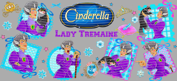 16oz Disney style-D-1542